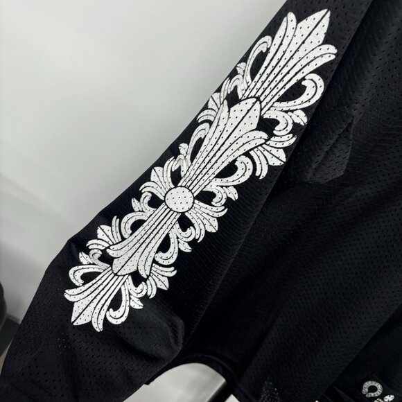 Chrome Hearts black long-sleeved cutout T-shirt - Picture 5 of 9